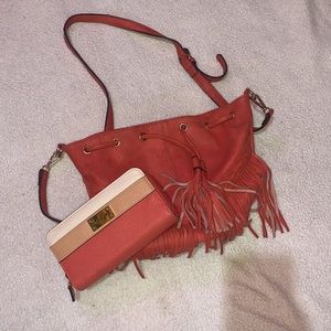 Women purse and wallet set
